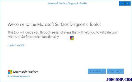 Microsoft Surface Diagnostic Toolkit